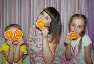 Оранжевая фантазия (фото семьи Давыдовых)